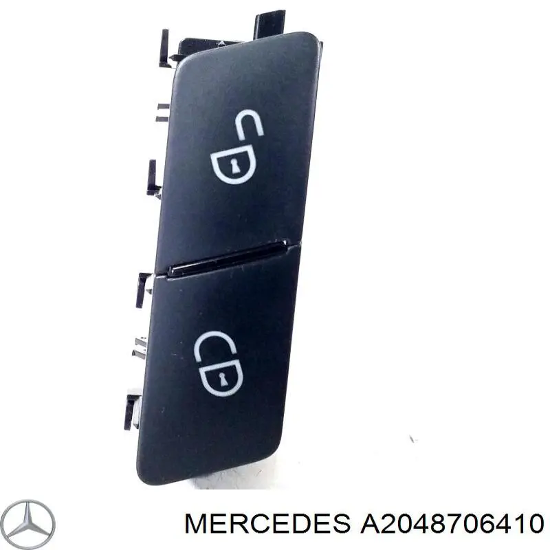 A2048706410 Mercedes Кнопка блокування замка дверей