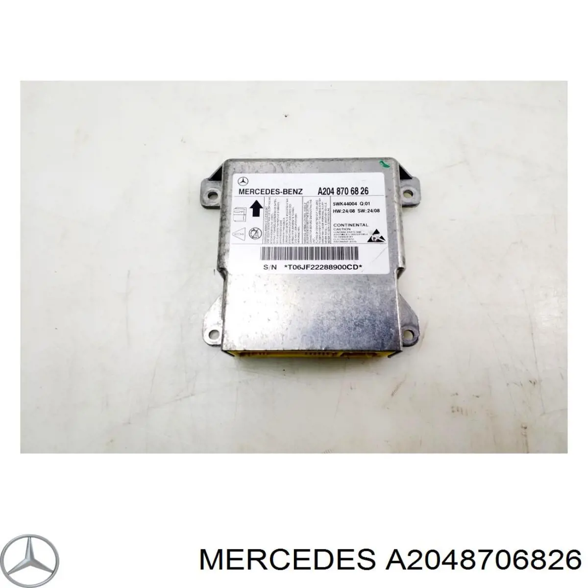 Купити A2048706826 Mercedes Модуль-процесор керування подушки безпеки