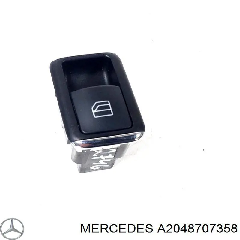 A2048707358 Mercedes Кнопковий блок керування склопідіймачами передній правий
