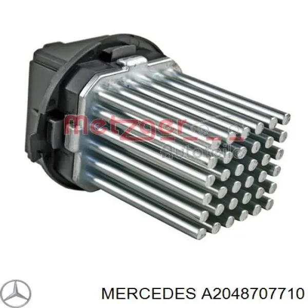2048707710 Mercedes резистор (опір пічки, обігрівача салону)