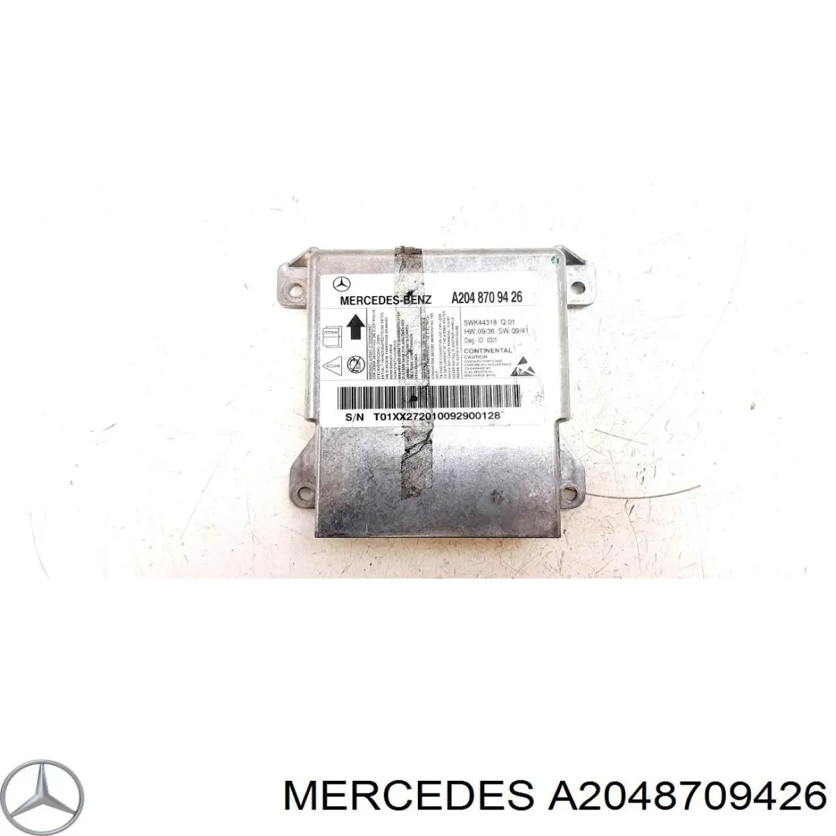 A2048208285 Mercedes Модуль-процесор управління подушки безпеки