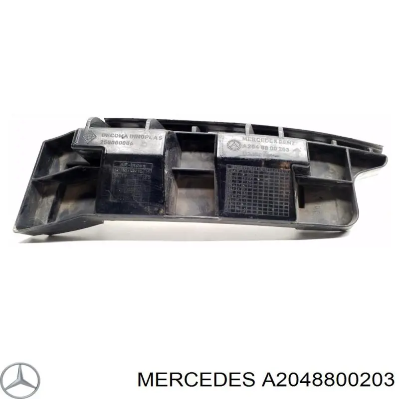 Кронштейн бампера заднього, правий Mercedes A2048800203 ціна, від 13.47 USD