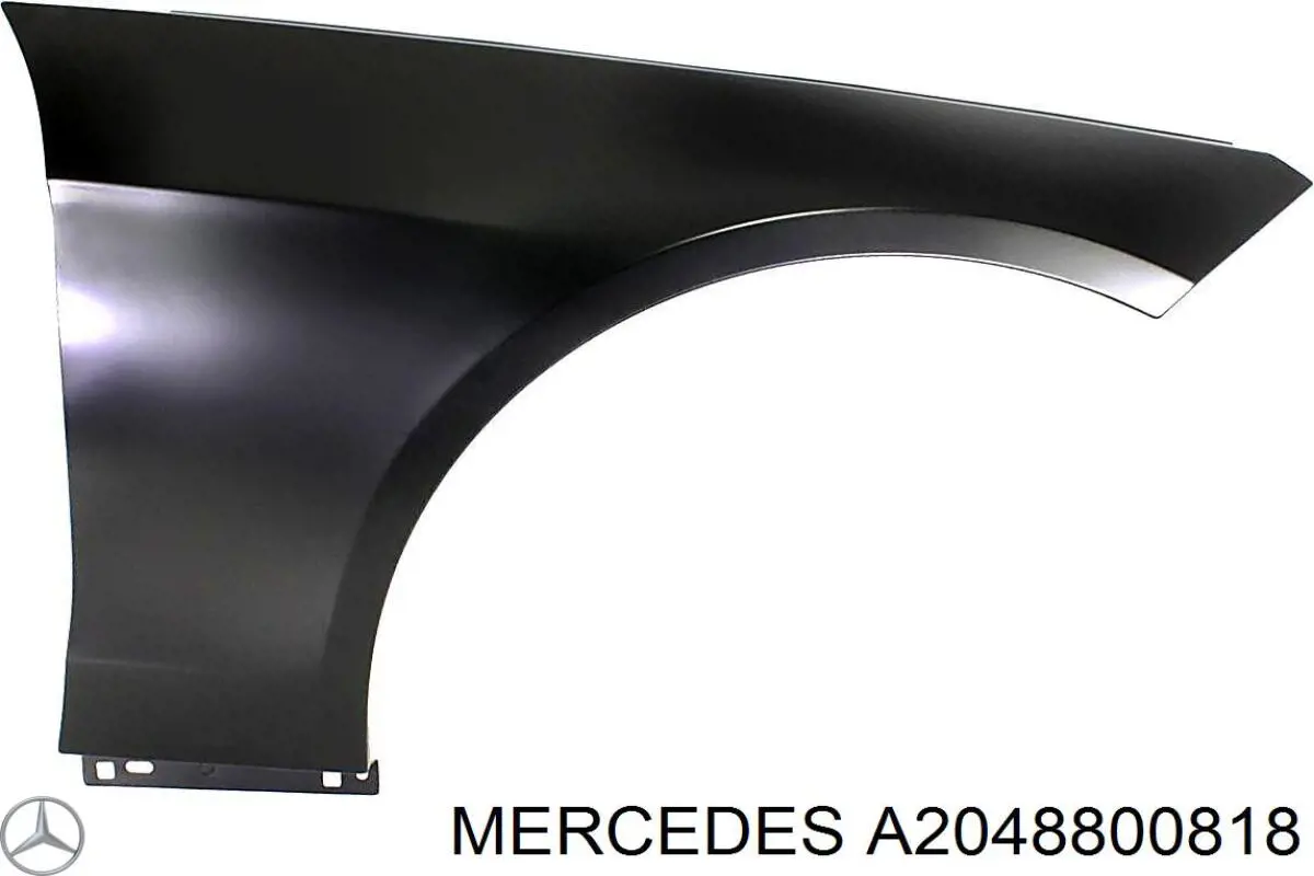 2048800818 Mercedes крило переднє праве