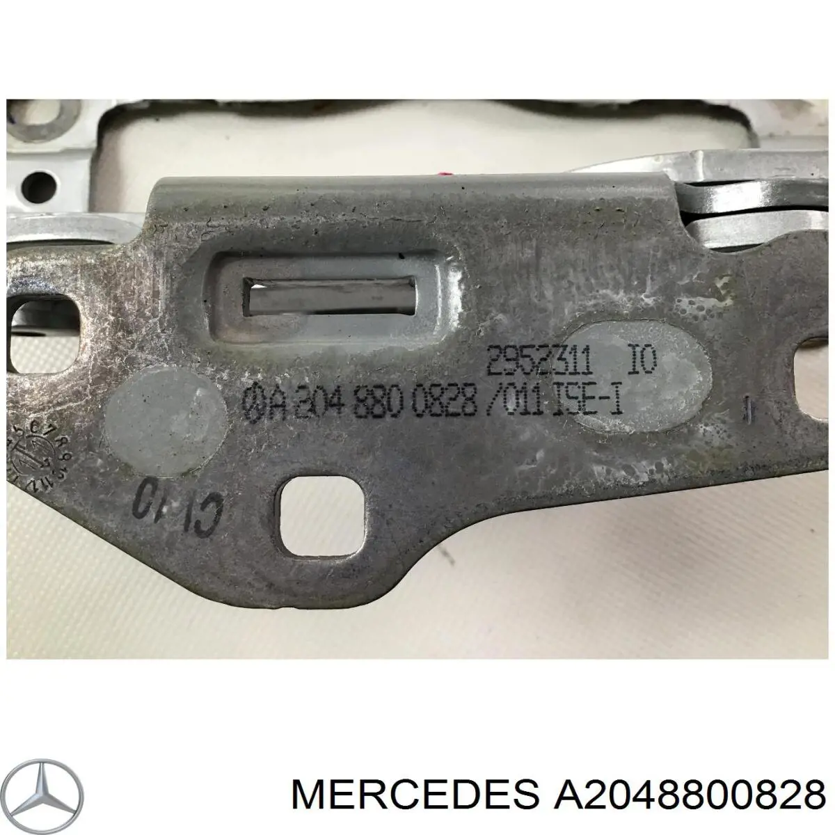 Купити A2048800828 Mercedes Шарнір капота правий