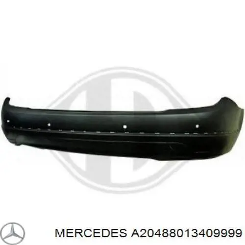Купити A20488013409999 Mercedes Задній бампер