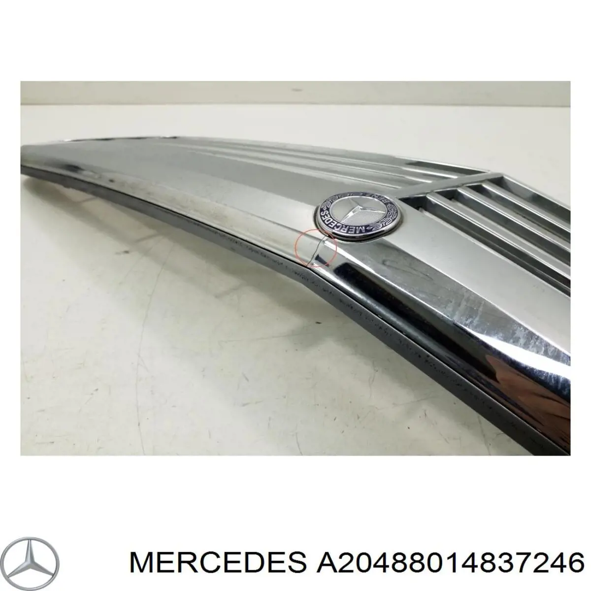 A20488014837246 Mercedes Решітка радіатора
