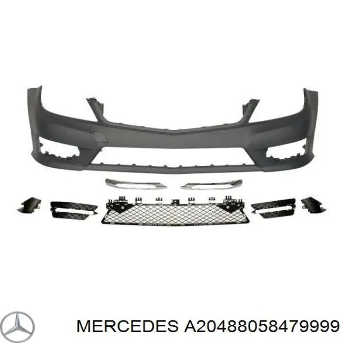 Передній бампер A20488058479999 Mercedes