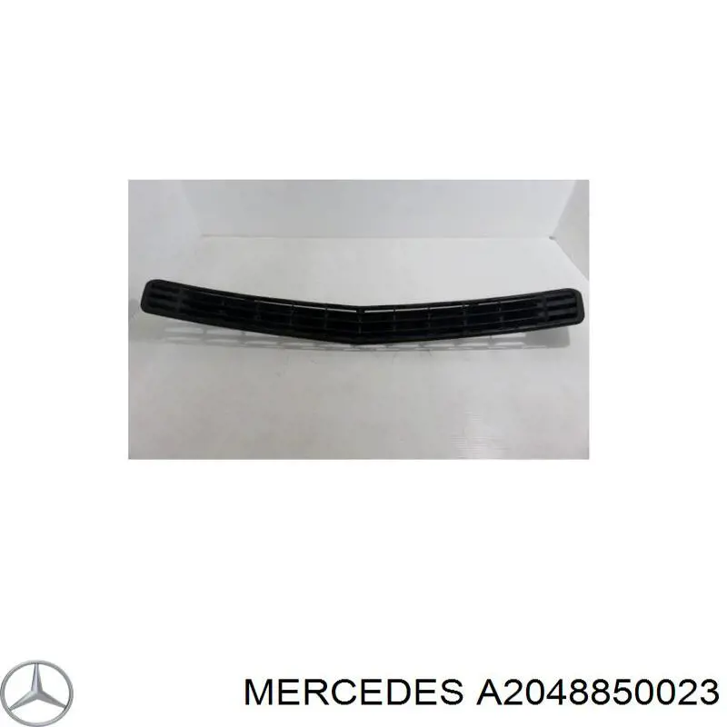 Решітка переднього бампера, центральна Mercedes A2048850023 ціна, від 22.00 USD