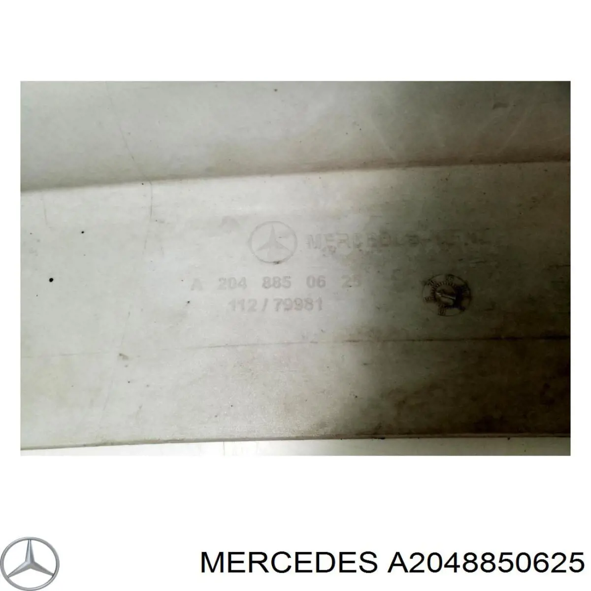 Бампер задній Mercedes A2048850625