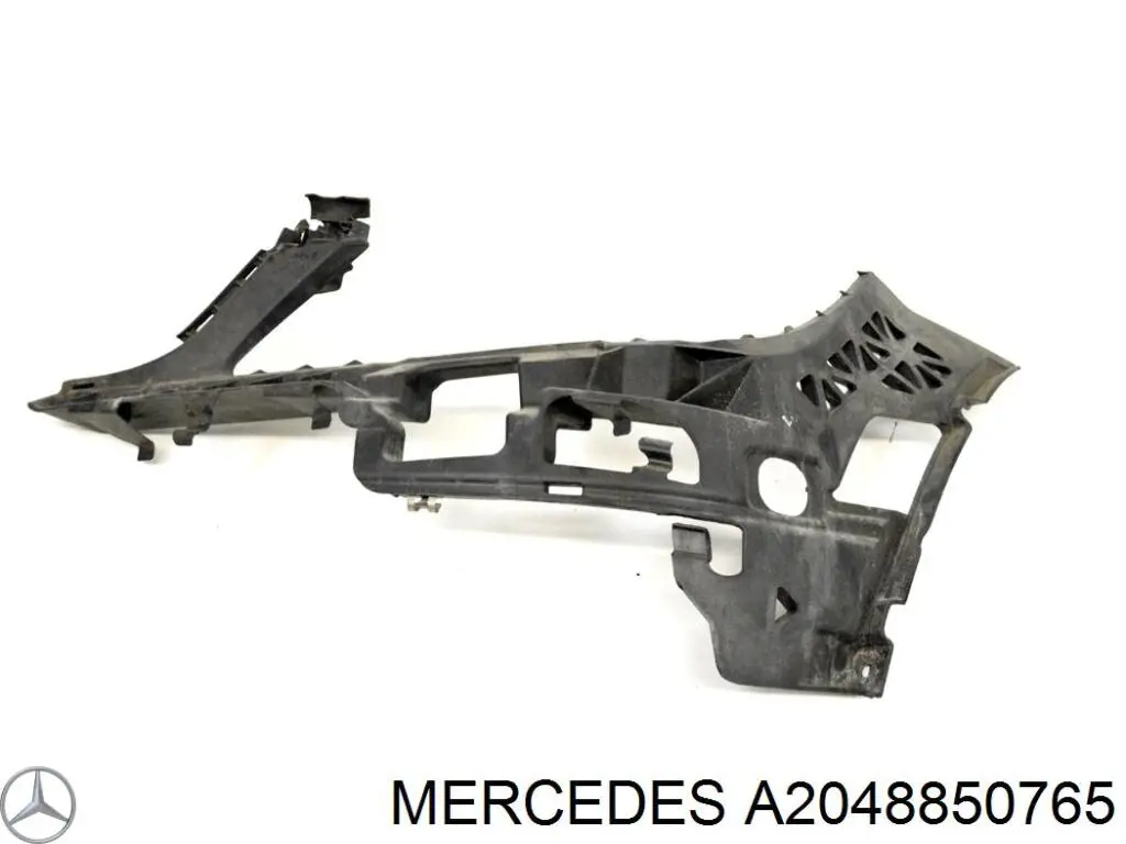 Купити A2048850765 Mercedes Кронштейн бампера переднього, лівий