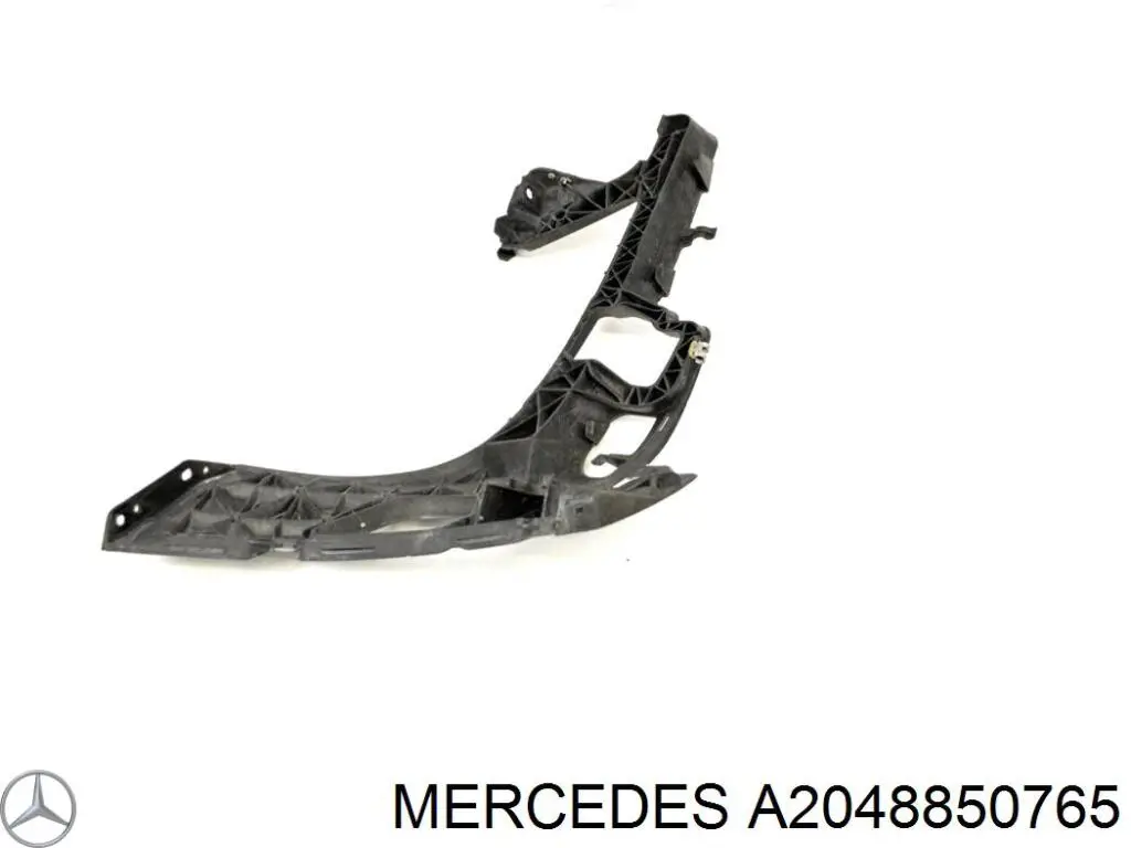 A2048850765 Mercedes Лівий кронштейн переднього бампера
