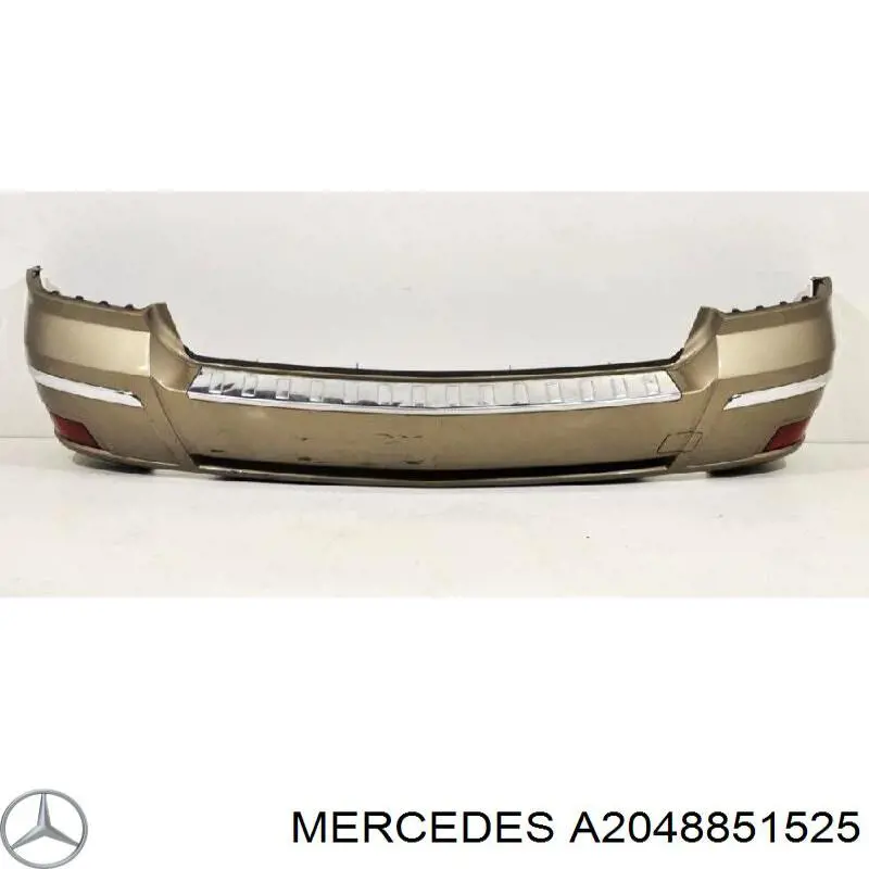 A2048851525 Mercedes Буфер (бампер) задній