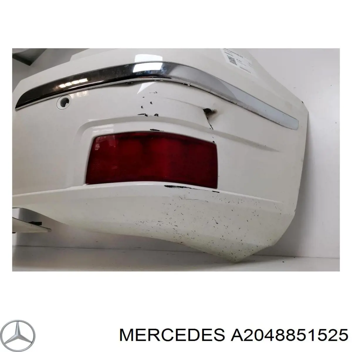 Кожух бампера заднього Mercedes A2048851525 ціна, від 94.91 USD