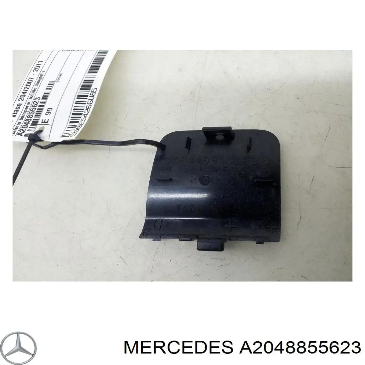 Заглушка бампера буксирувального гака, задня Mercedes A2048855623 ціна, від 10.24 USD