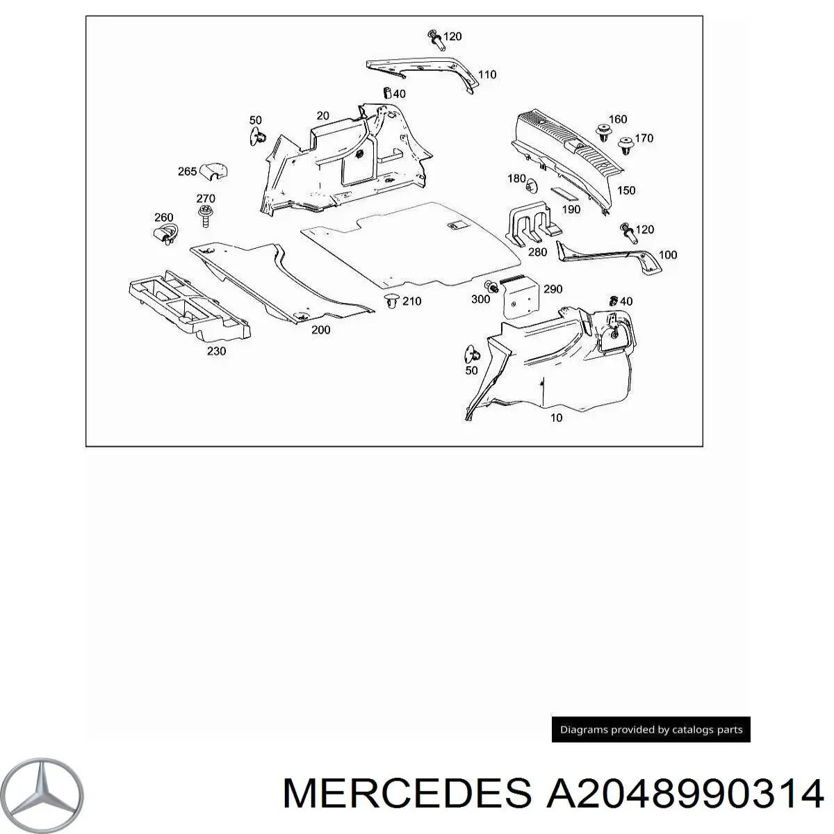 A2048990314 Mercedes 