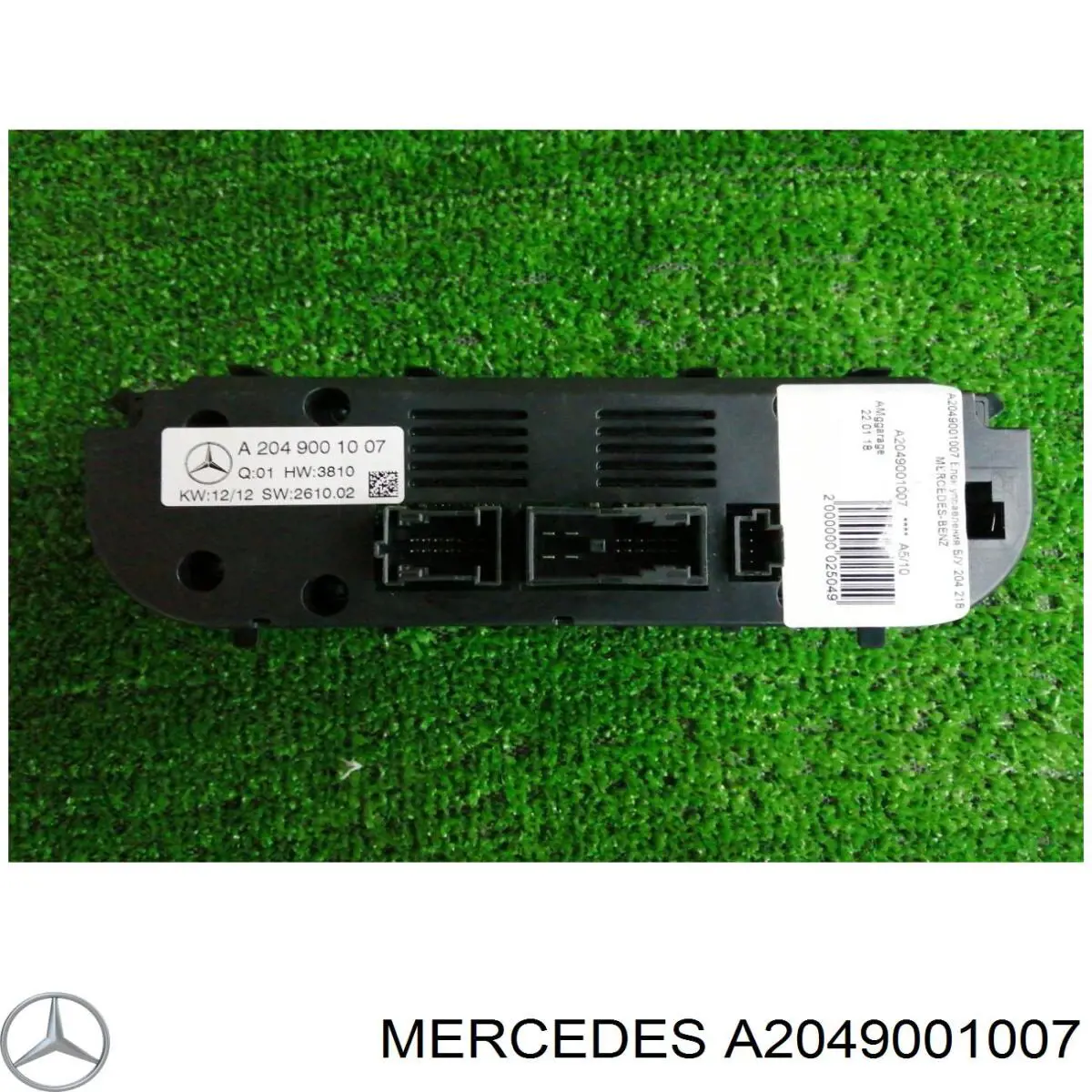 A2049001007 Mercedes Механізм управління кондиціонером