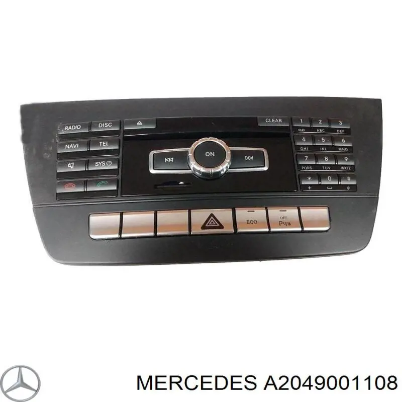 Магнітола (радіо AM/FM) Mercedes A2049005908 ціна, від 163.10 USD