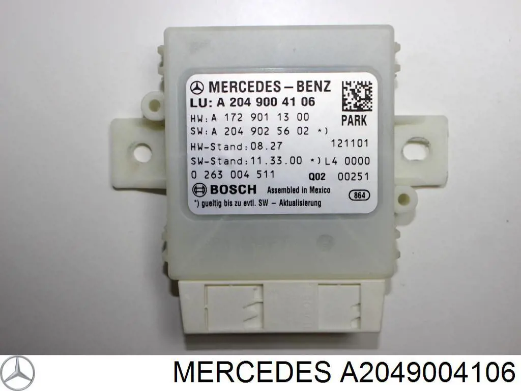  Mercedes A2049004106 ціна, від 30.40 USD