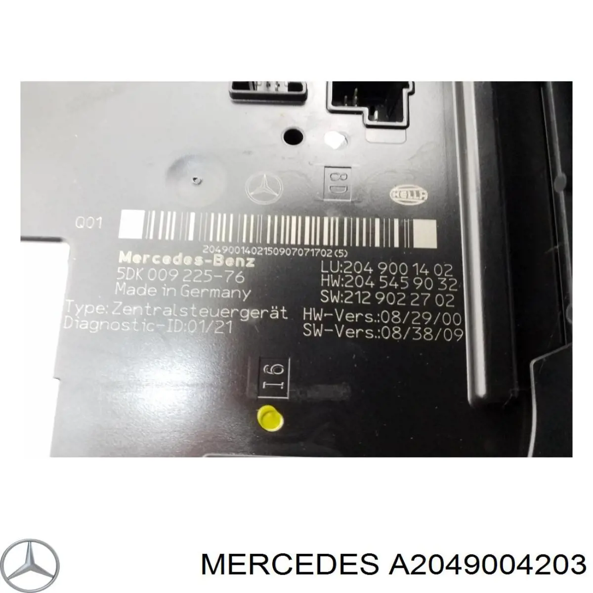 Купити A2049004203 Mercedes Блок керування сигналами SAM