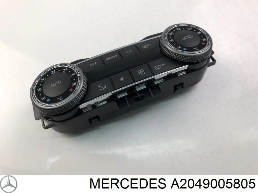 A2049005805 Mercedes реостат/перемикач-регулятор режиму обігрівача салону