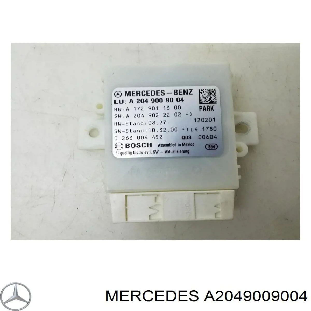 A2049009004 Mercedes Модуль (блок ЕБУ) управління парктроніком