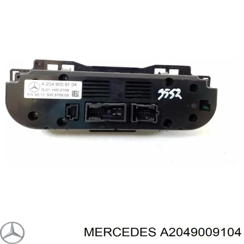 Модуль керування (ЕБУ) клімат-контролем Mercedes A2049009104 ціна, від 44.34 USD