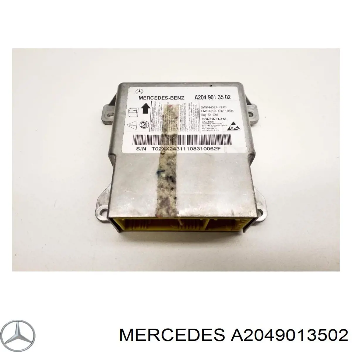 Модуль-процесор керування подушки безпеки A2049013502 Mercedes