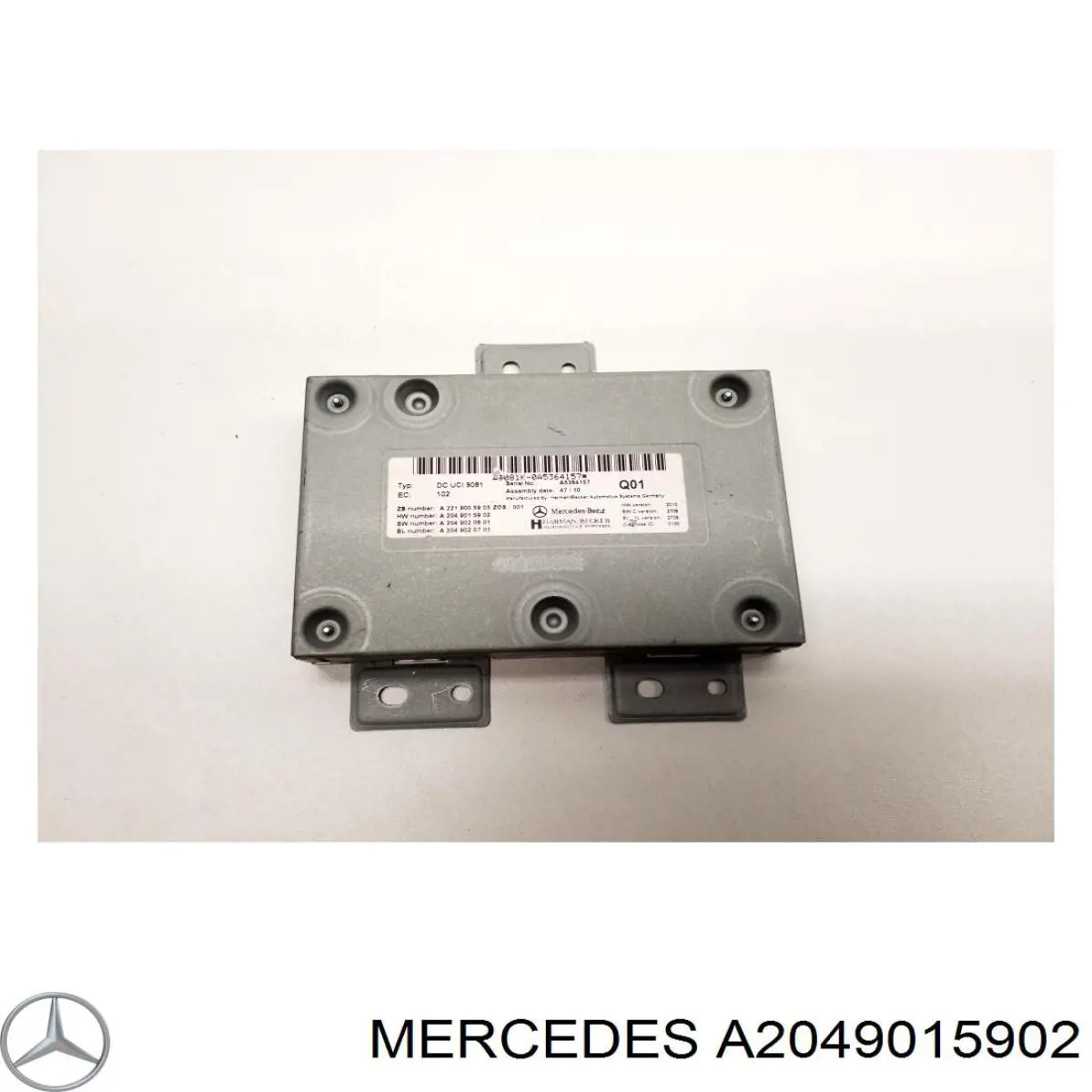  Mercedes A2049015902 ціна, від 24.83 USD