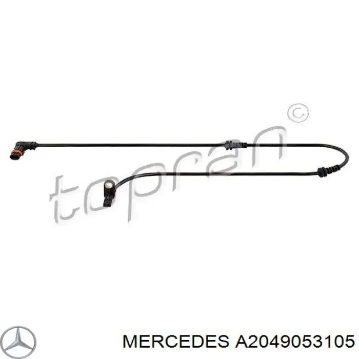 Купити A2049053105 Mercedes Датчик АБС (ABS) передній
