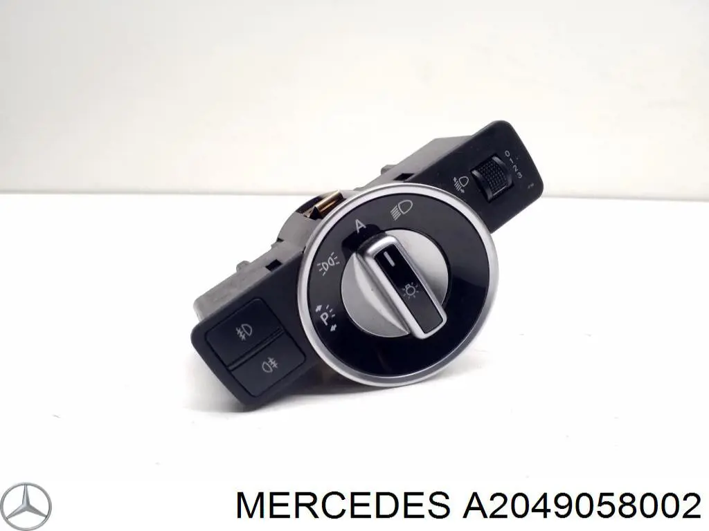 A2049058002 Mercedes Перемикачі електричні (перемикач світла центральний)