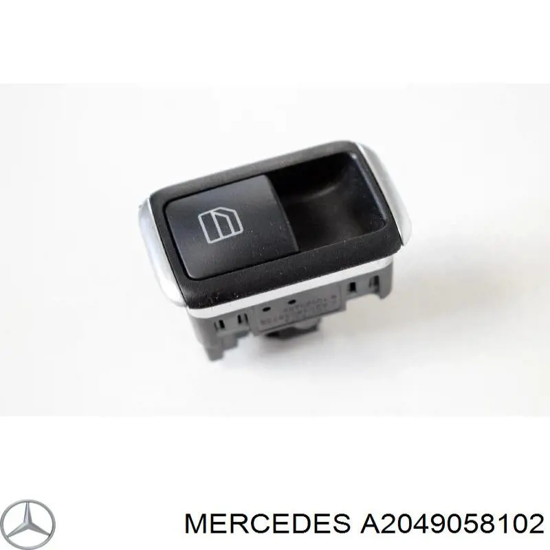 Купити A2049058102 Mercedes Кнопка вмикання двигуна склопідіймача передня права