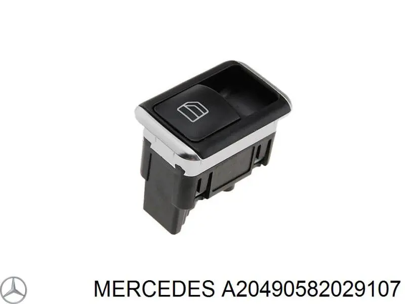 Купити A20490582029107 Mercedes Кнопка вмикання двигуна склопідіймача передня права