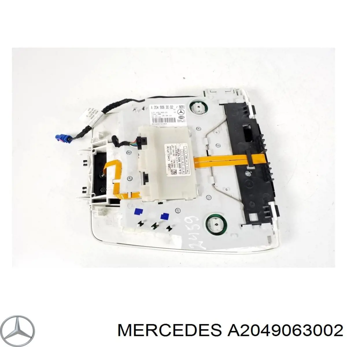 Плафон освітлення кабіни A2049063002 Mercedes