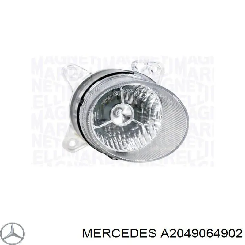Фара денного світла, права Mercedes A2049064902 ціна, від 96.69 USD