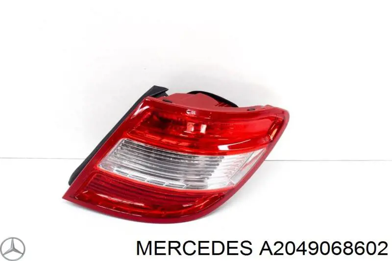 Задня права фара A2049068602 Mercedes
