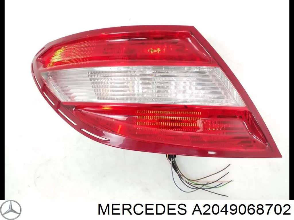 Ліхтар задній лівий Mercedes A2049068702 ціна, від 268.85 USD