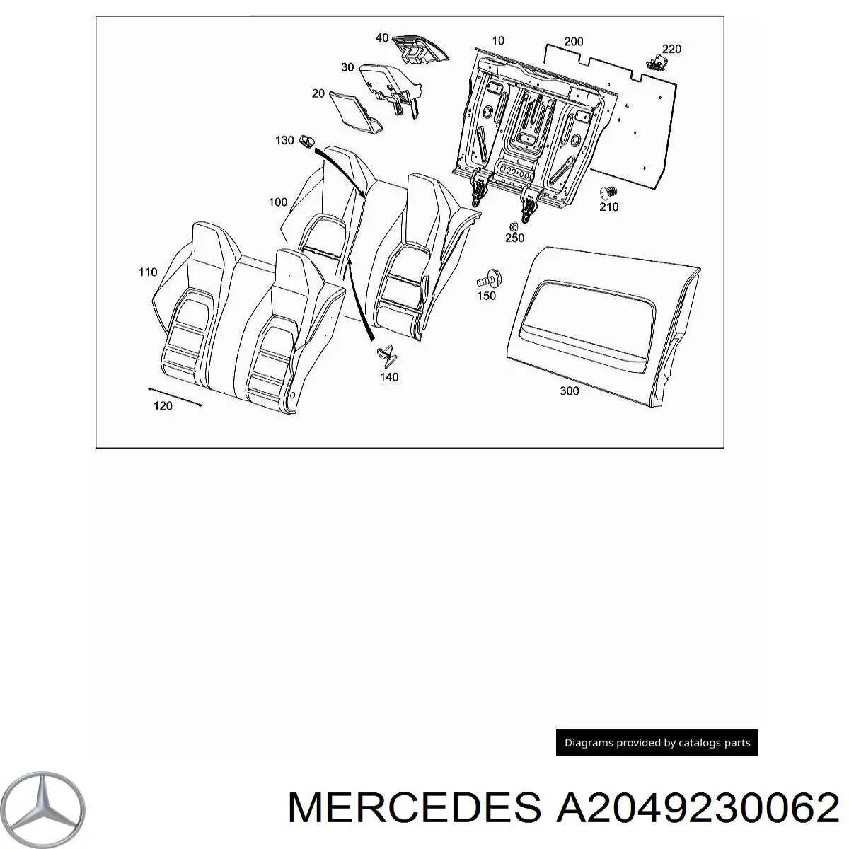  A2049230062 Mercedes