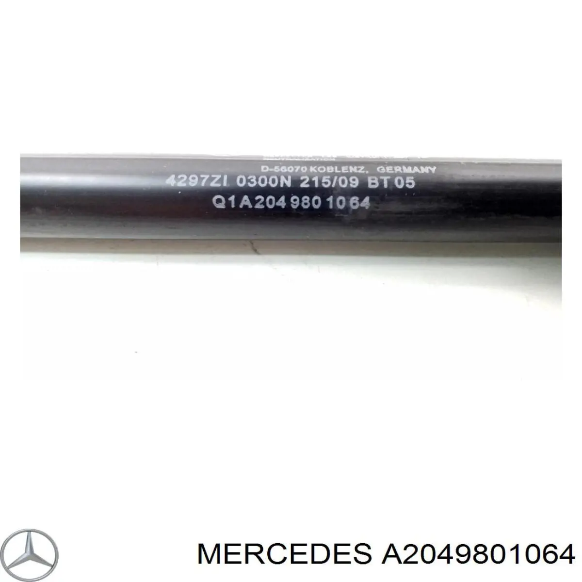 Амортизатор капота правий на Mercedes-benz GLK (X204)