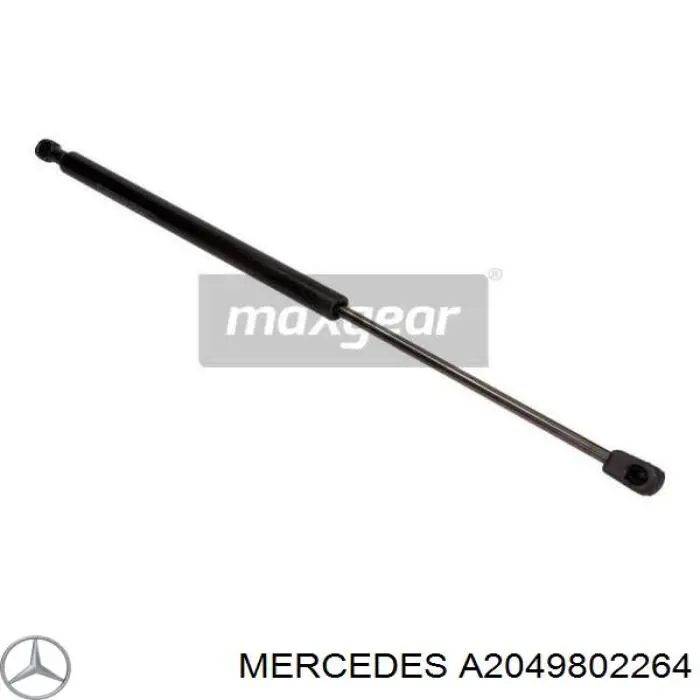 A2049802264 Mercedes Амортизатор кришки багажника / двері 3/5-ї задньої
