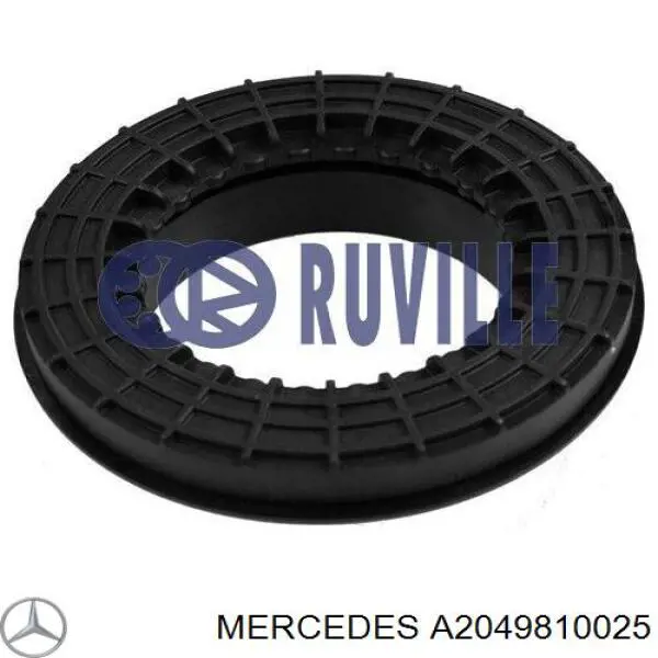 Підшипник опорний амортизатора, переднього Mercedes A2049810025 ціна, від 13.62 USD