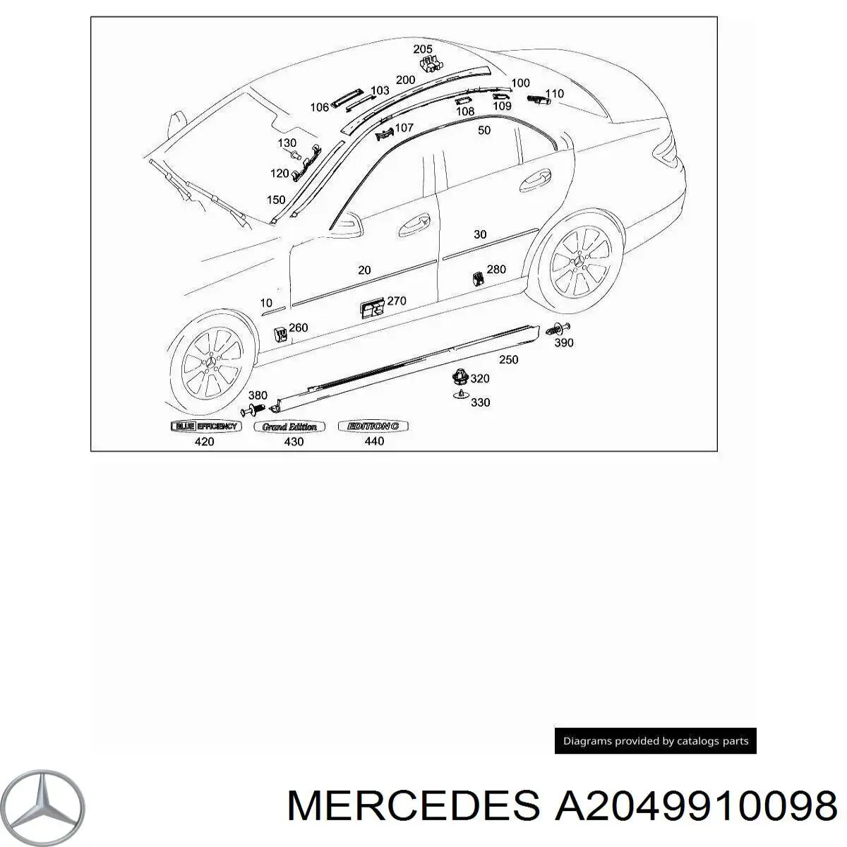 A2049910098 Mercedes 