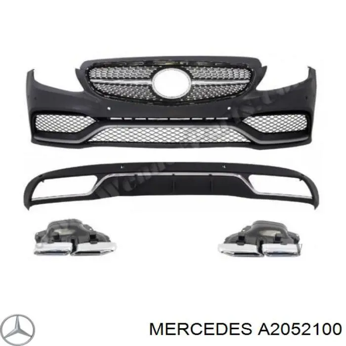  Mercedes A2052100 ціна, від 142.83 USD