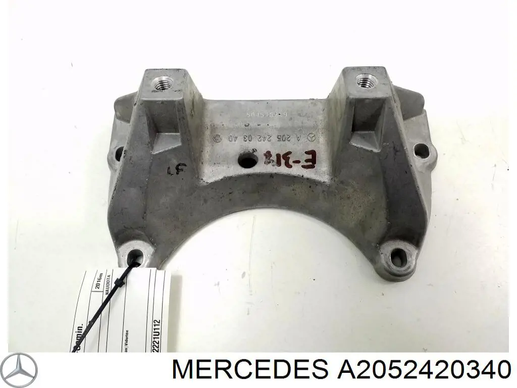A2052420340 Mercedes Кріплення подушки коробки передач