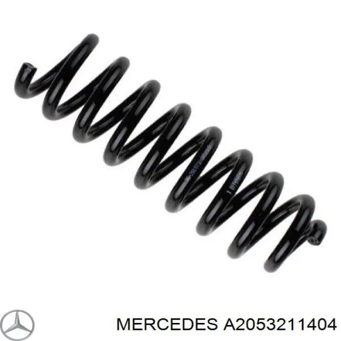 A2053211404 Mercedes Пружина амортизатора передняя