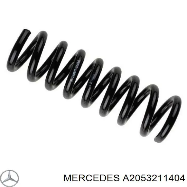 Пружина передня Mercedes A2053211404 ціна, від 59.96 USD