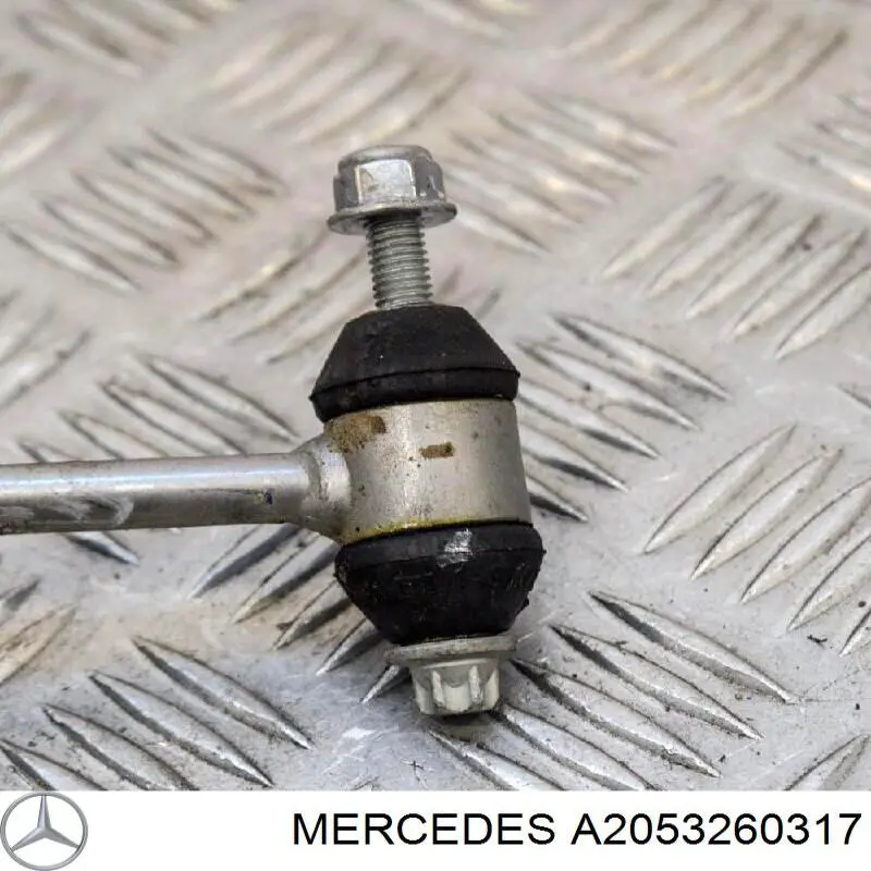 Стійка стабілізатора заднього, ліва A2053260317 Mercedes