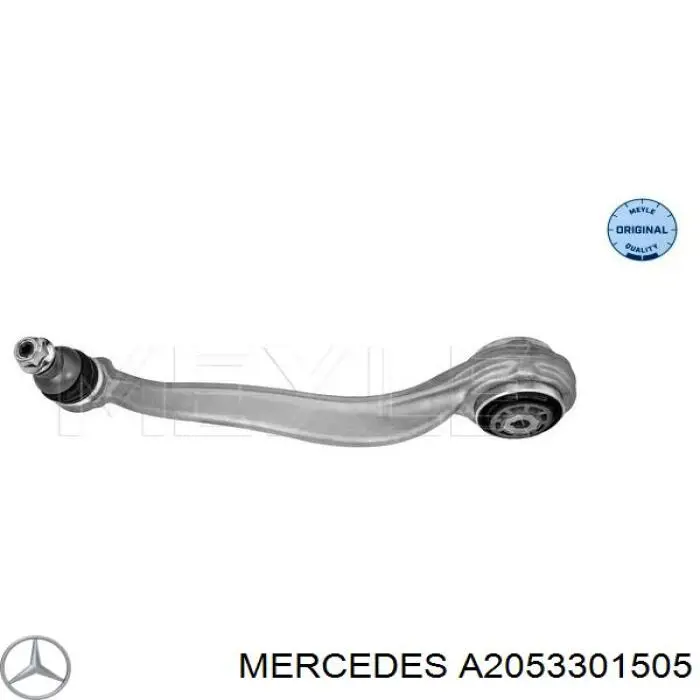 Важіль передній лівий Mercedes A2053301505 ціна, від 58.61 USD