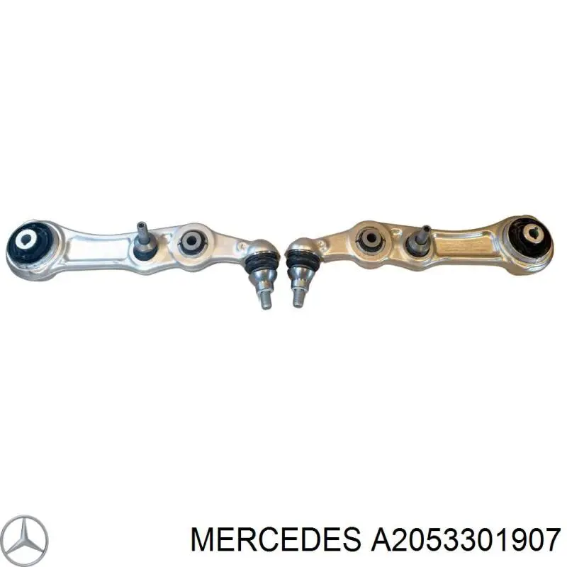 Важіль передній лівий Mercedes A2053301907 ціна, від 126.69 USD
