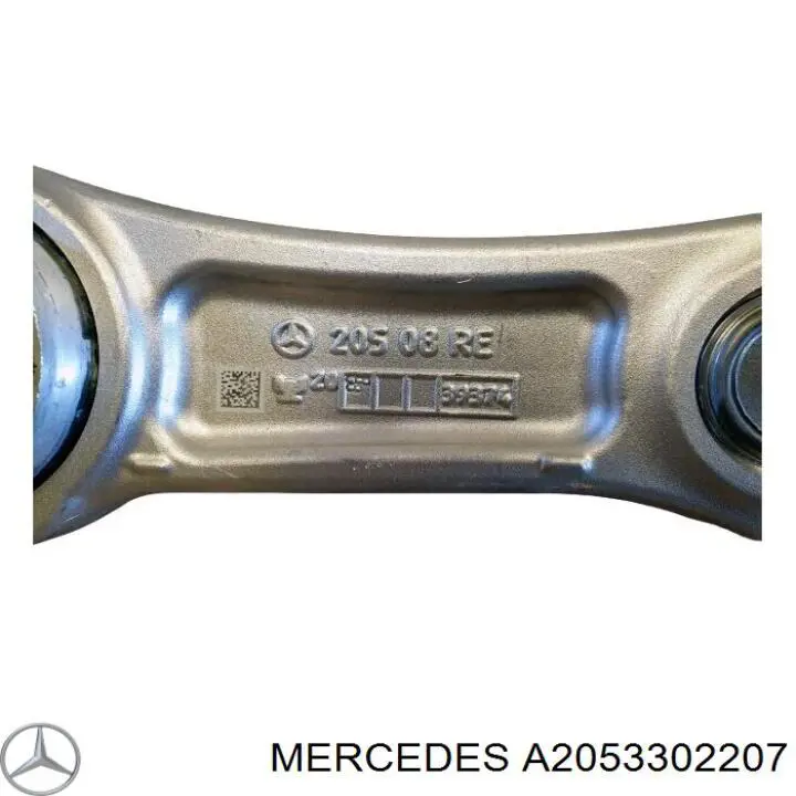 Правий важіль передній нижній підвіски Mercedes A2053302207