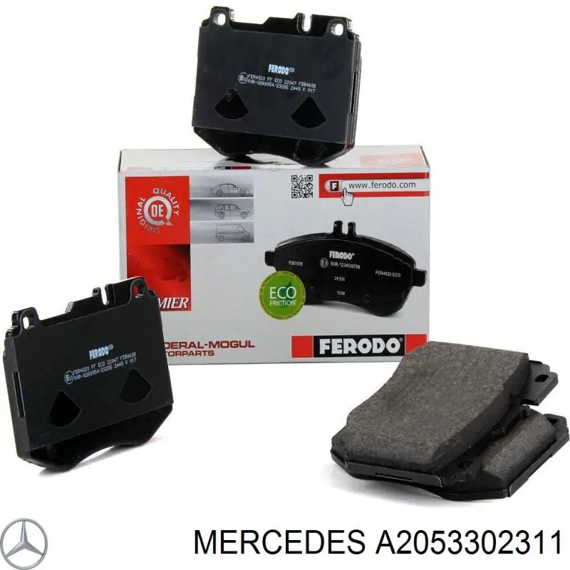Купити A2053302311 Mercedes Лівий важіль передній нижній підвіски